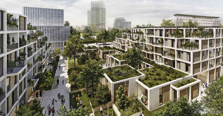 Mannheim:  Neues grünes Stadtquartier mit Kita und Lesecafé