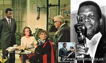 Trail-blazing Sidney Poitier dies age 94 after becoming the first black actor to win an Oscar - Daily Mail