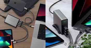 Satechi’s 165W USB-C 4-Port GaN Charger brings power to MacBook Pro, iPad Pro, and more