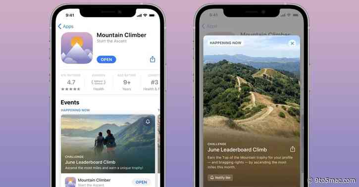 Developers can now access analytics for in-app events through App Store Connect