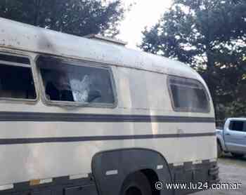 Se incendió una casilla Mercedes Benz en Camping Dunamar - Lu24 - LU24