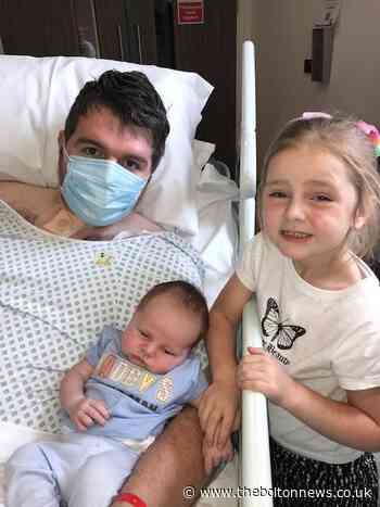 Bolton dad didn't see newborn son for five weeks after catching Covid