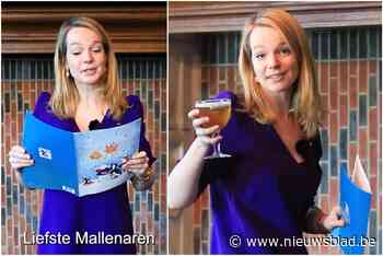 Nieuwe burgemeester van Malle geeft ludieke nieuwjaarsspeech met tripeltje bij de hand