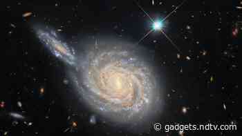 NASA Shares Photo of Two Seemingly Colliding Galaxies Captured by Hubble