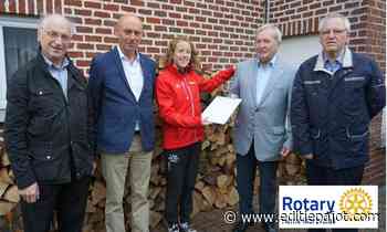 HERNE/PEPINGEN – Rotary Herne-Markvallei verleent olympiër Hanne Verbruggen logistieke steun - editiepajot.com