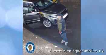 Machete-wielding Sutton Coldfield Range Rover theft suspect hunted by police - Birmingham Live