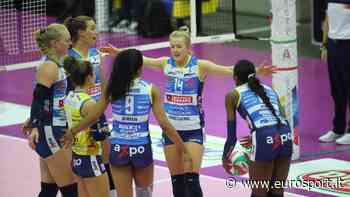 Pallavolo, Coppa Italia (F) - L'Imoco Conegliano regola 3-1 Cuneo e vola alle Final Four del 5-6 gennaio 2022 - Eurosport IT
