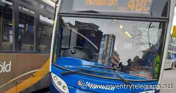 Watch as Coventry bus driver attacked and sworn at by vicious thug - Coventry Live
