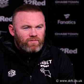 Rooney Looks Ahead To FA Cup Third Round Tie With Coventry City - Derby County Football Club