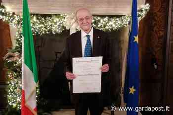 Lazise, Bongiovanni è stato insignito della onorificenza di Cavaliere - gardapost