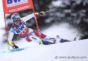 Odermatt masters steep finish, leads World Cup giant slalom