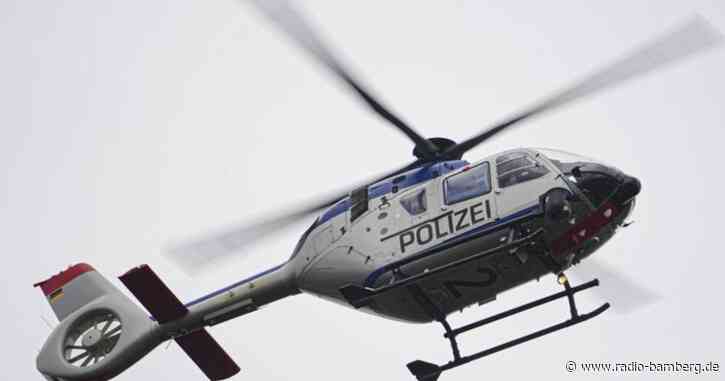Polizeihubschrauber wird mit Laser angestrahlt