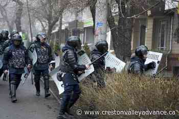 Dozens of protesters, 12 police dead in Kazakhstan protests - Creston Valley Advance