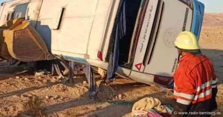 Mindestens 17 Tote bei Busunfall in Ägypten