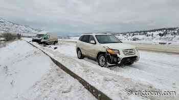 Multiple vehicle incidents reported along east Trans Canada Highway in Kamloops - CFJC Today Kamloops