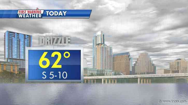 Fog, clouds, and drizzle today - sunnier and warmer tomorrow