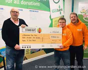 Stand Out Socks supported Warrington food bank - Warrington Guardian