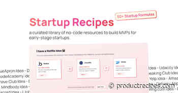 Startup Recipes - The Ultimate MVP Cheat Sheet with 60+ Startup Formulas