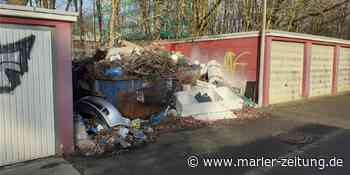 Gammel-Garagen in Marl-Drewer: Wie konnte es so weit kommen? - Marler Zeitung