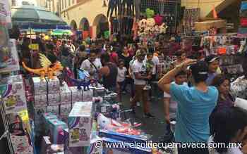 Se derrumbaron ventas de Reyes por ambulantaje en Cuernavaca - El Sol de Cuernavaca