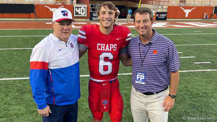 WATCH: Westlake's Cade Klubnik wins All-American Bowl award