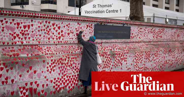 Coronavirus live: UK passes 150,000 officially recorded Covid deaths; Sweden’s crown princess tests positive