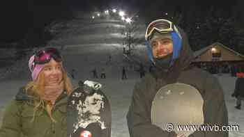 Outdoor enthusiasts hit the slopes at Kissing Bridge