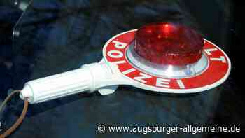 Ohne Gurt, dafür mit Handy und Fahrverbot: Polizei stoppt Essens-Lieferanten - Augsburger Allgemeine