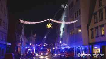 Brand von drei Weihnachtsbäumen: in Dillingen, Heidenheim und Senden - SWR