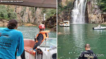 Wall of rock falls on boaters in Brazilian lake; 5 killed, dozens injured