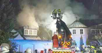 Feuerwehr im Großeinsatz: Feuer zerstört Teile einer Villa in Neunkirchen-Seelscheid - General-Anzeiger Bonn