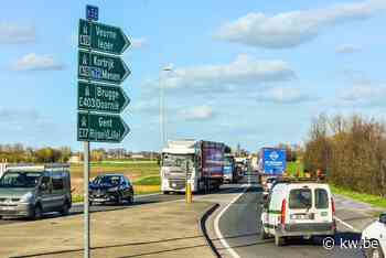 Extra geld voor heraanleg rotonde N8 en ontdubbeling rijvakken N58 in Wervik - KW.be - KW.be