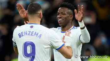 Real thrash Valencia to go eight points clear at top of La Liga