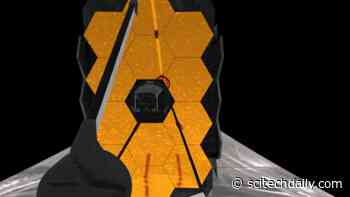 Webb Space Telescope: First of Two Primary Mirror Wings Unfolds