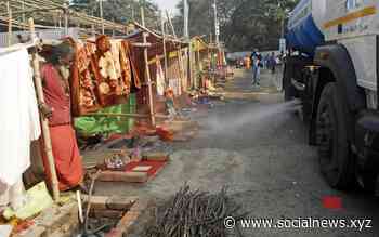 Kolkata: Sanitization work at Babughat transit camp #Gallery - Social News XYZ