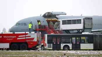 Ulmer Chefarzt am BWK versorgt Corona-Kranke im Airbus der Luftwaffe - SWR