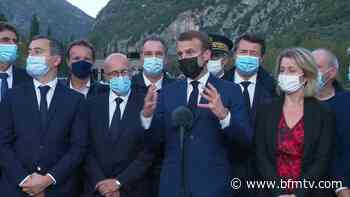 Vallée de la Roya, Nice... le programme du déplacement d'Emmanuel Macron dans les Alpes-Maritimes - BFMTV