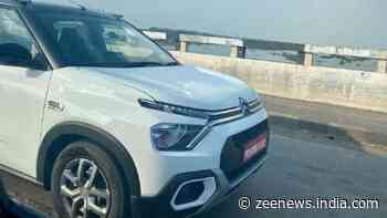 India bound Citroen C3 SUV spotted without camouflage ahead of launch, Details here