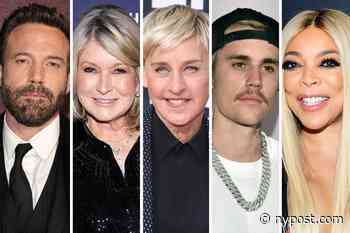 These celebrities will have a challenging 2022, according to astrology - New York Post