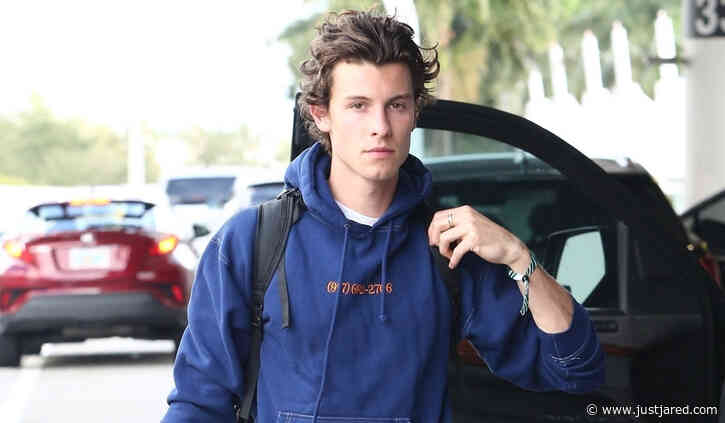 Shawn Mendes Spotted at Miami Airport After Wrapping Up His Beach Trip