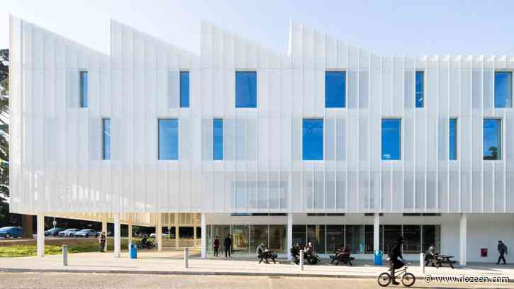 Coffey Architects encases Norwich technology hub in perforated aluminium