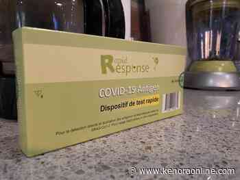 Ontario further limits use of rapid COVID-19 tests - KenoraOnline.com