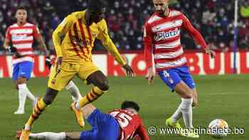 Barça iguala con Granada, está fuera de la Champions - Diario Pagina Siete