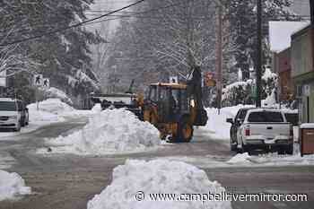 Comox Valley hit with heavy overnight snowfall - Campbell River Mirror
