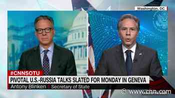 Blinken rules out pulling back US troops, restricting NATO in Russia talks