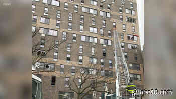 At least 31 seriously injured as firefighters battle massive fire at NYC apartment building