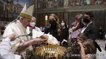 Nach Ausfall wegen Corona: Papst tauft 16 Kinder in Sixtinischer Kapelle