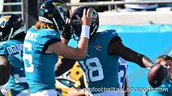 Jaguars take 13-3 lead into halftime against Colts