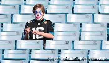 Jaguars sponsor didn’t get its name removed from clown-out game