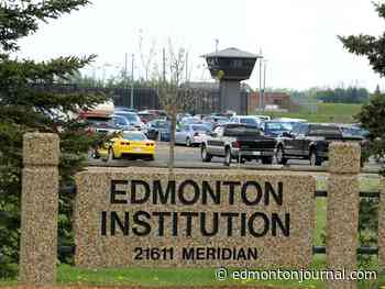 Two inmates assaulted at Edmonton Institution Saturday night